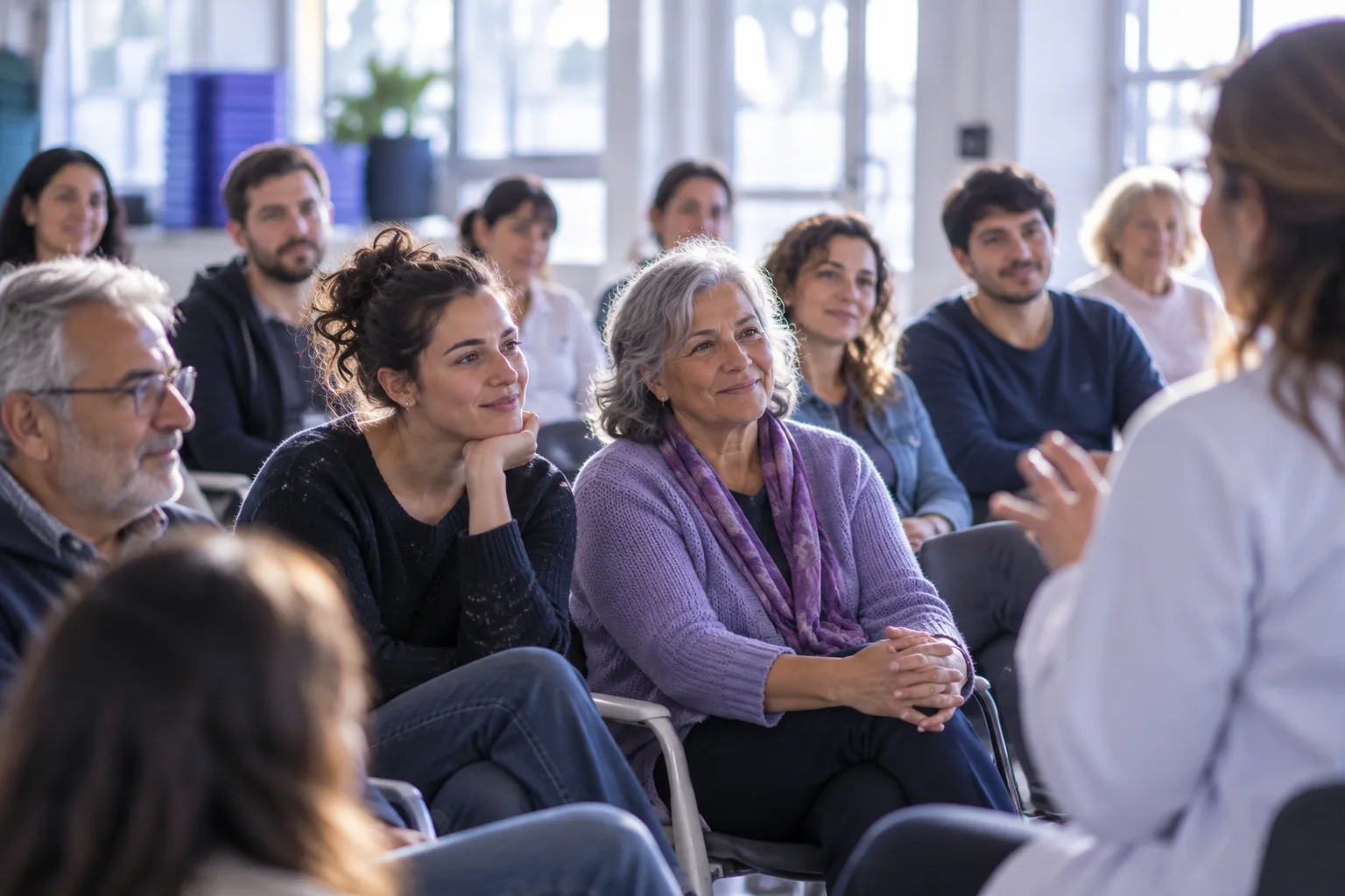 Más de cien vecinos participaron de la charla abierta sobre diabetes